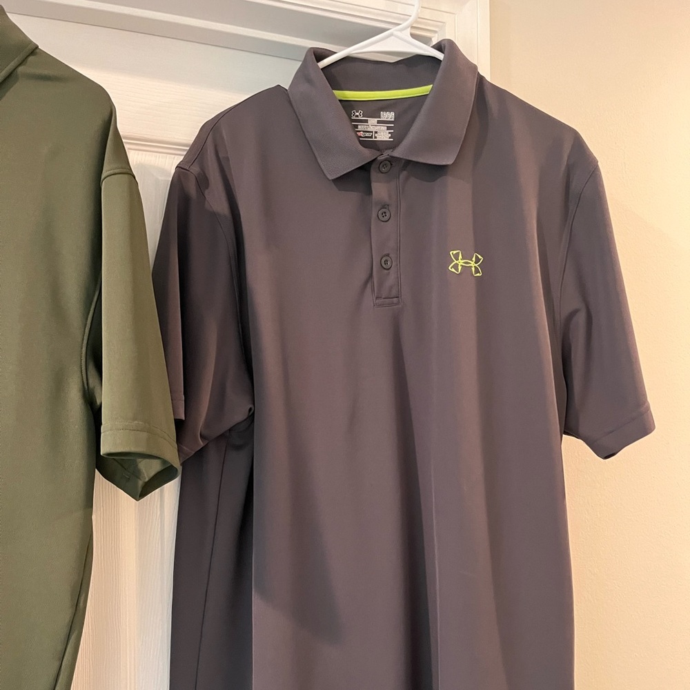Set of 2 under armour Mens polos.